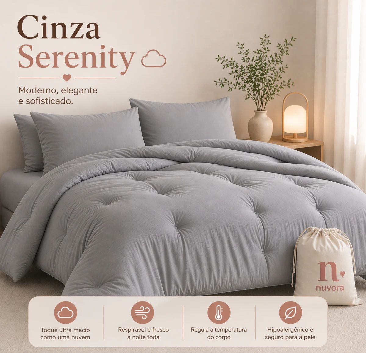 Cinza Serenity